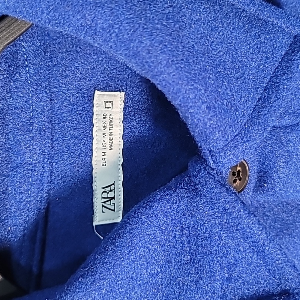 Zara Blue Jacket For Men Size S/M/L - Picture 3 of 6